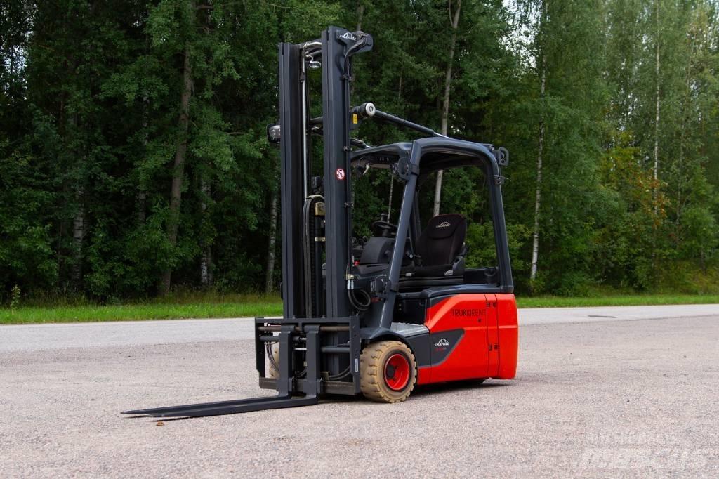 Linde E18-02 Електрически вилични кари-повдигачи