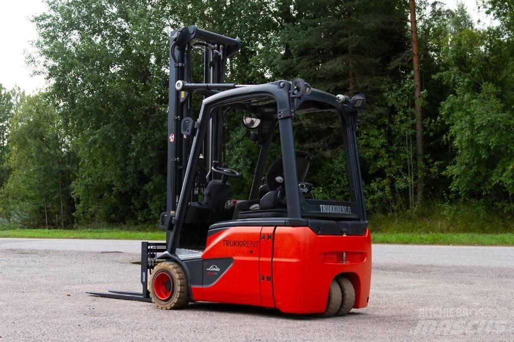 Linde E18-02 Електрически вилични кари-повдигачи