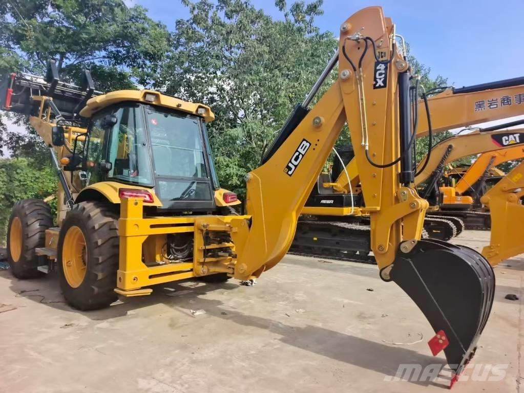 JCB 4 CX Товарач със заден ексватор