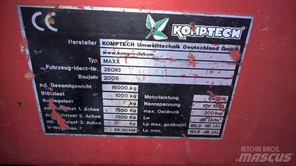 Komptech Maxx Мобилни скрийнери
