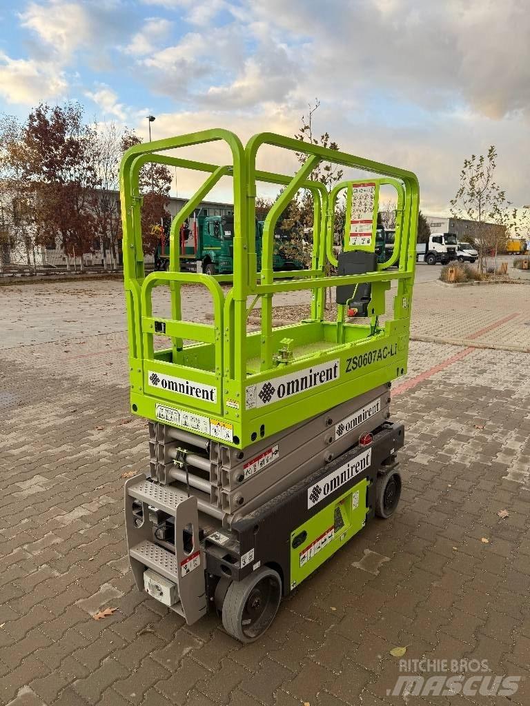 Zoomlion ZS0607AC-Li Ножични работни платформи