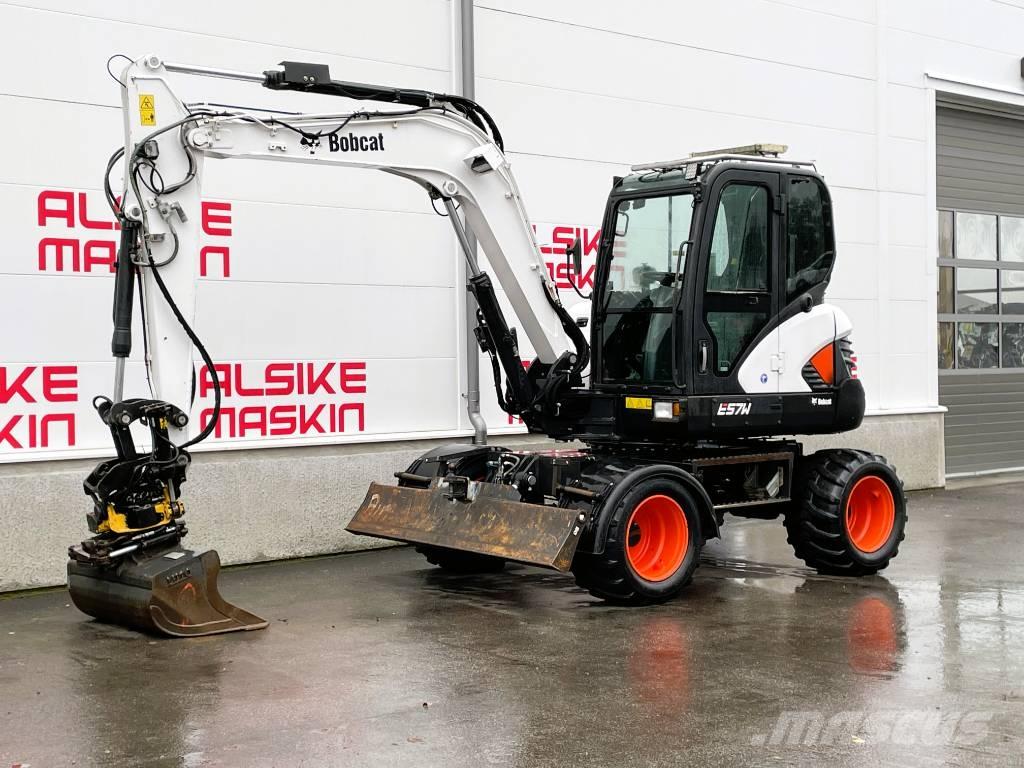 Bobcat E 57 W Колесни екскаватори