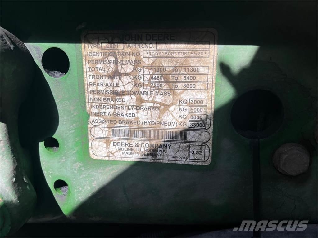 John Deere 6155R Трактори