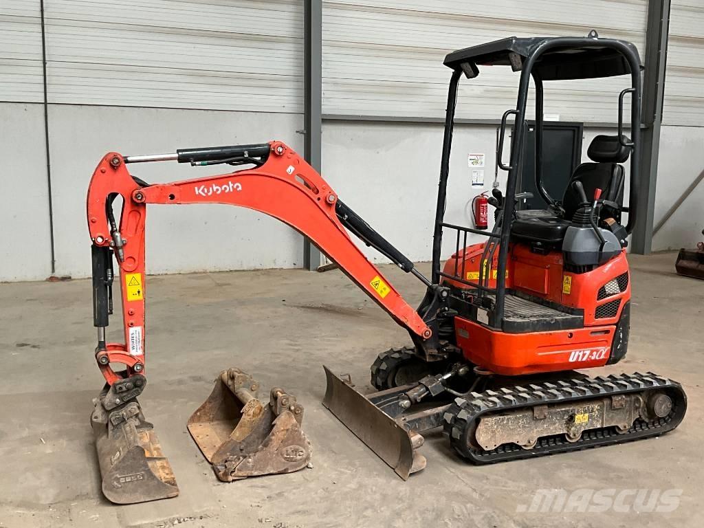 Kubota U 17-3 A Мини екскаватори < 7 т