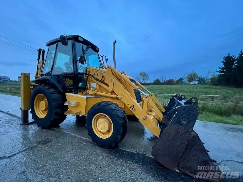 JCB 3CX Товарач със заден ексватор