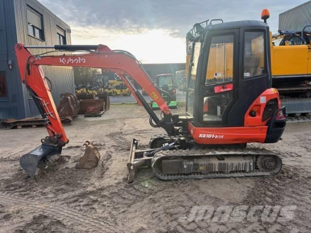 Kubota KX 101-3 Мини екскаватори < 7 т
