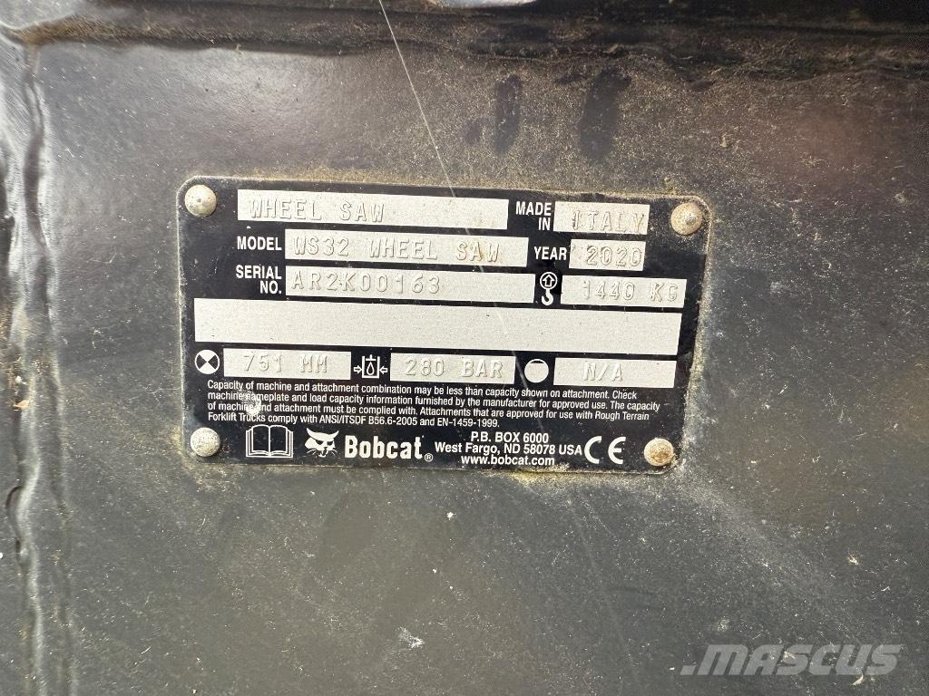 Bobcat WS 32 Други компоненти