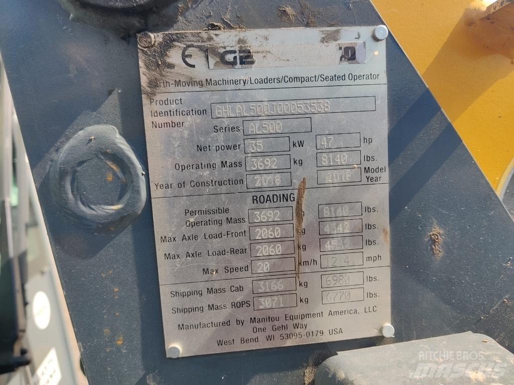 Gehl AL 540 Колесни товарачи