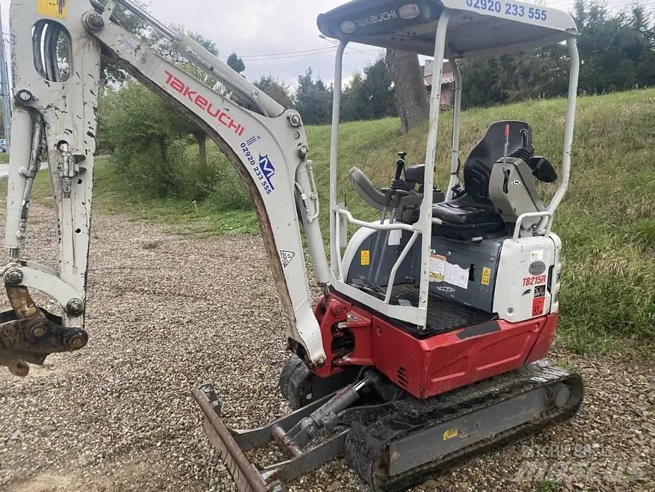 Takeuchi TB 215 R Мини екскаватори < 7 т