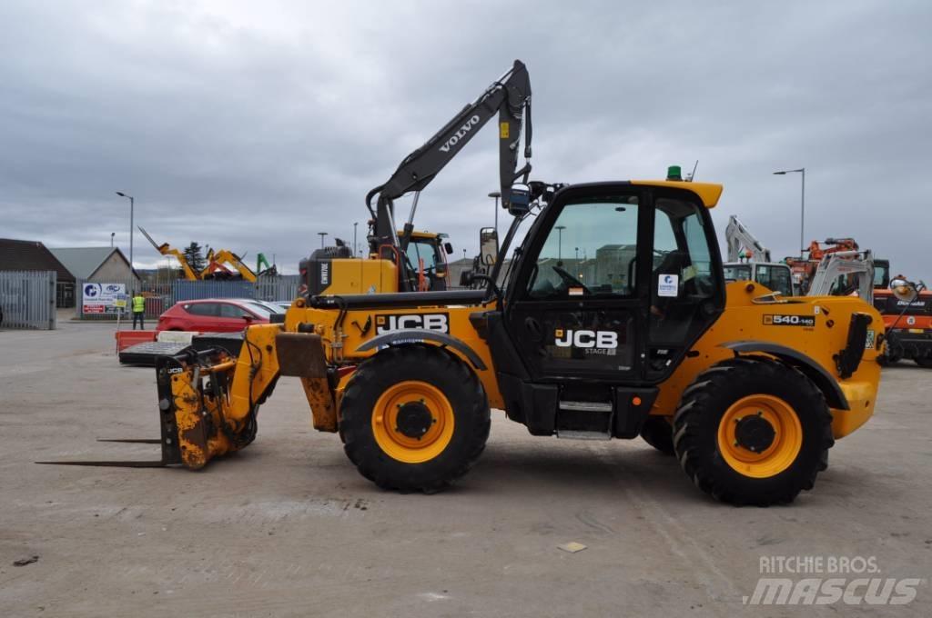 JCB 540-140 Телескопични товарачи