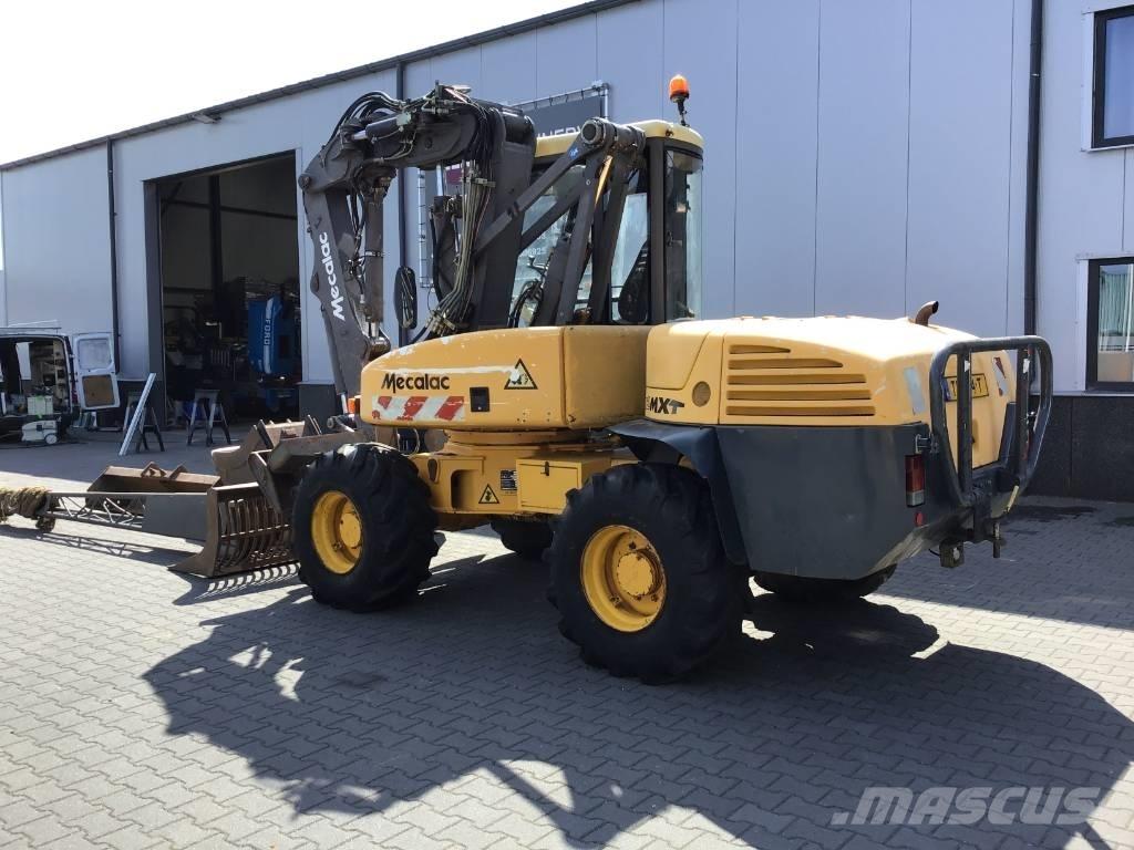 Mecalac 12 MXT Колесни екскаватори