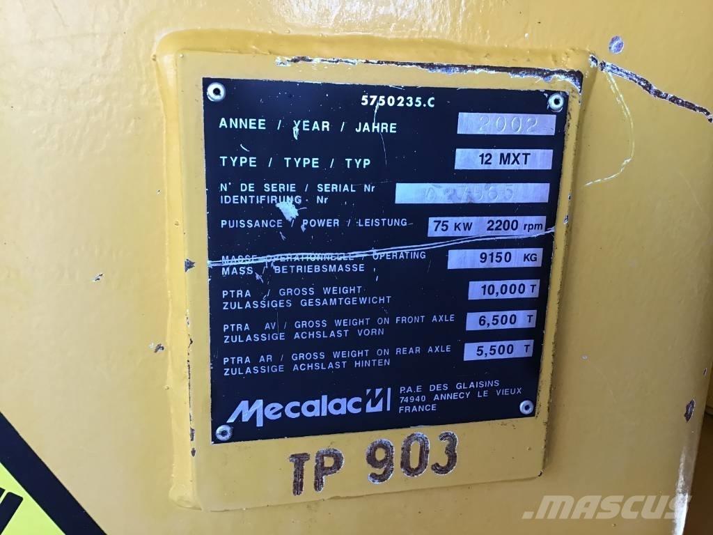 Mecalac 12 MXT Колесни екскаватори
