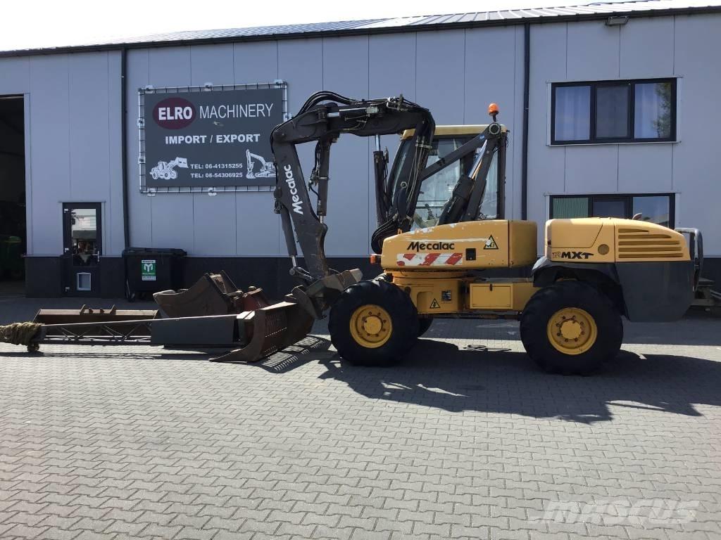 Mecalac 12 MXT Колесни екскаватори