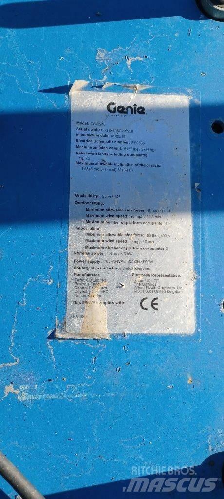 GENIE GS3246 Ножични работни платформи