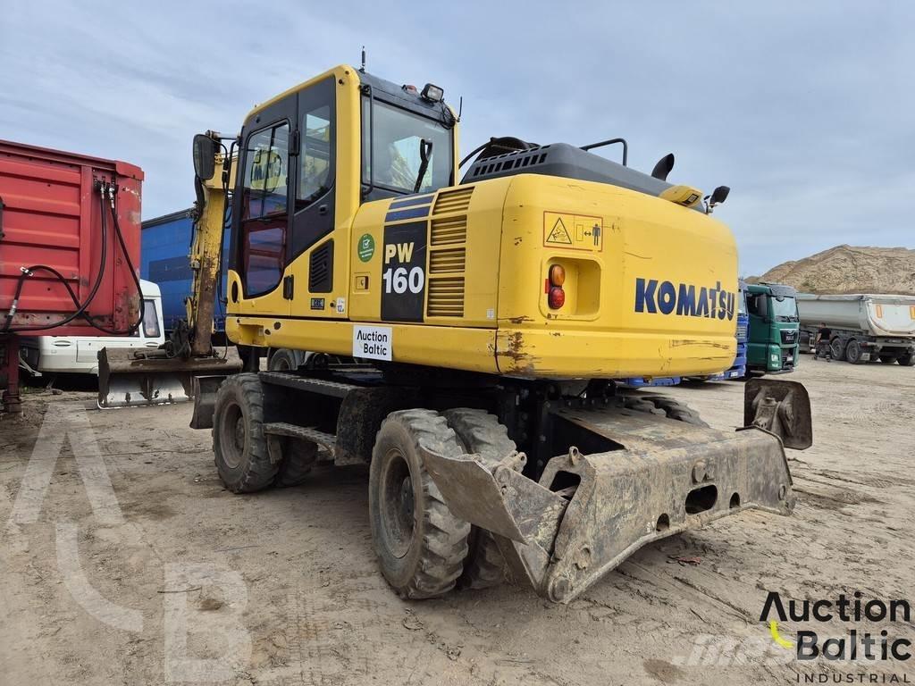 Komatsu PW160 Колесни екскаватори