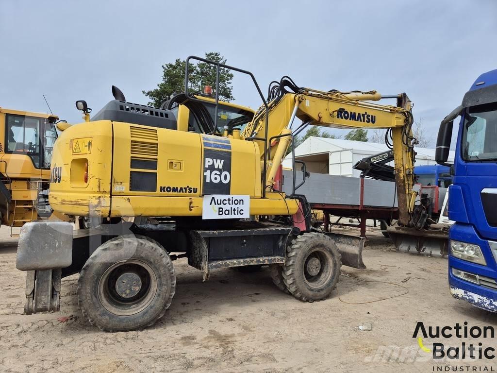 Komatsu PW160 Колесни екскаватори