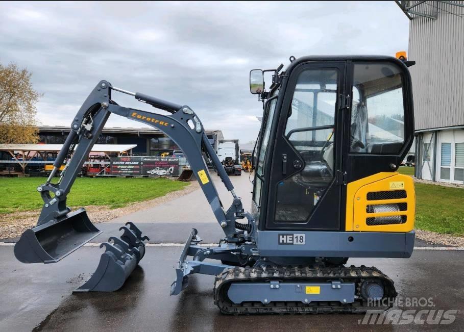 Eurotrac HE 18 Мини екскаватори < 7 т