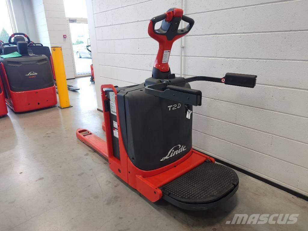 Linde T20P/1151 Транспалетни колички с платформи