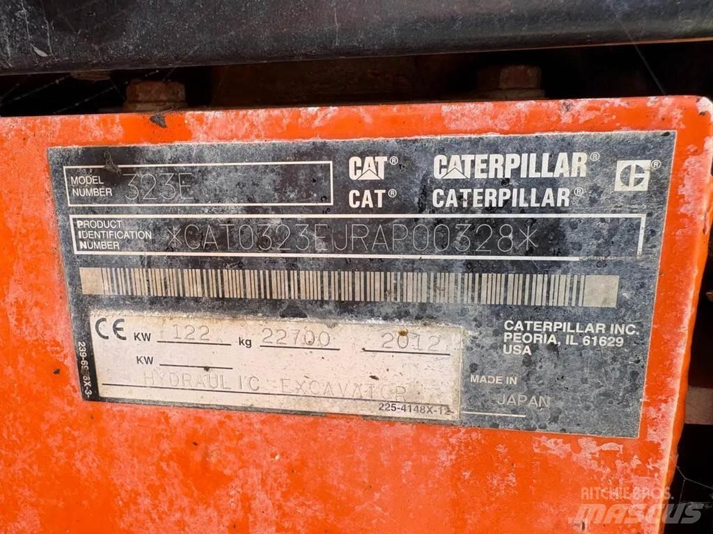 CAT 323E Верижен екскаватор