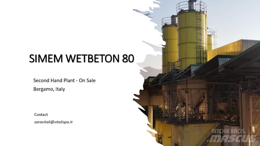  SIMEM WETBETON 80 Бетонови инсталации
