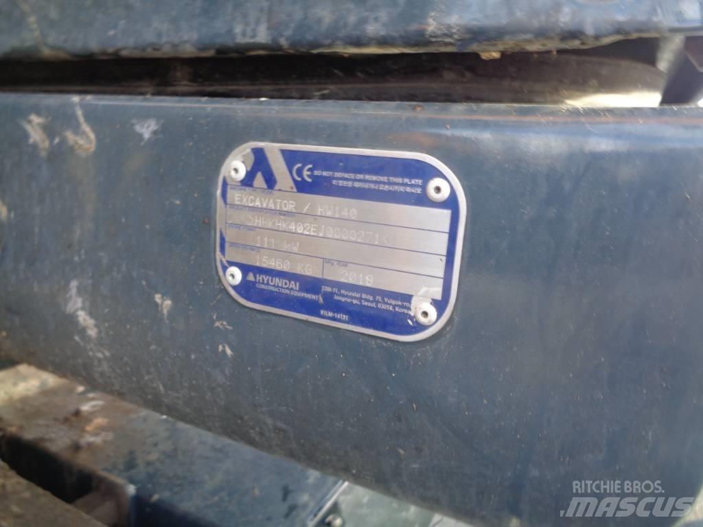 Hyundai HW 140 Колесни екскаватори