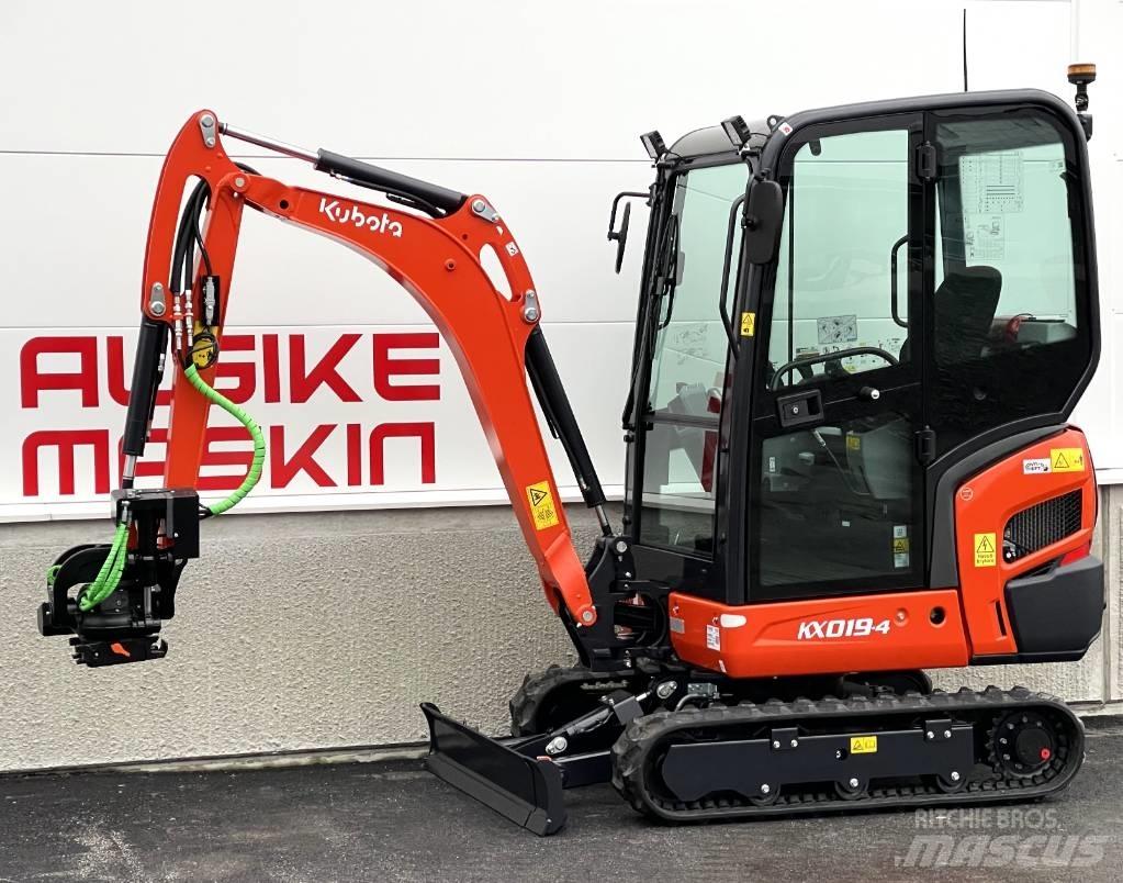 Kubota KX 019-4 Мини екскаватори < 7 т