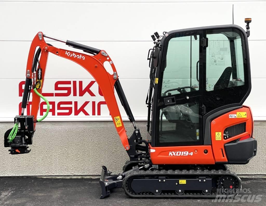 Kubota KX 019-4 Мини екскаватори < 7 т