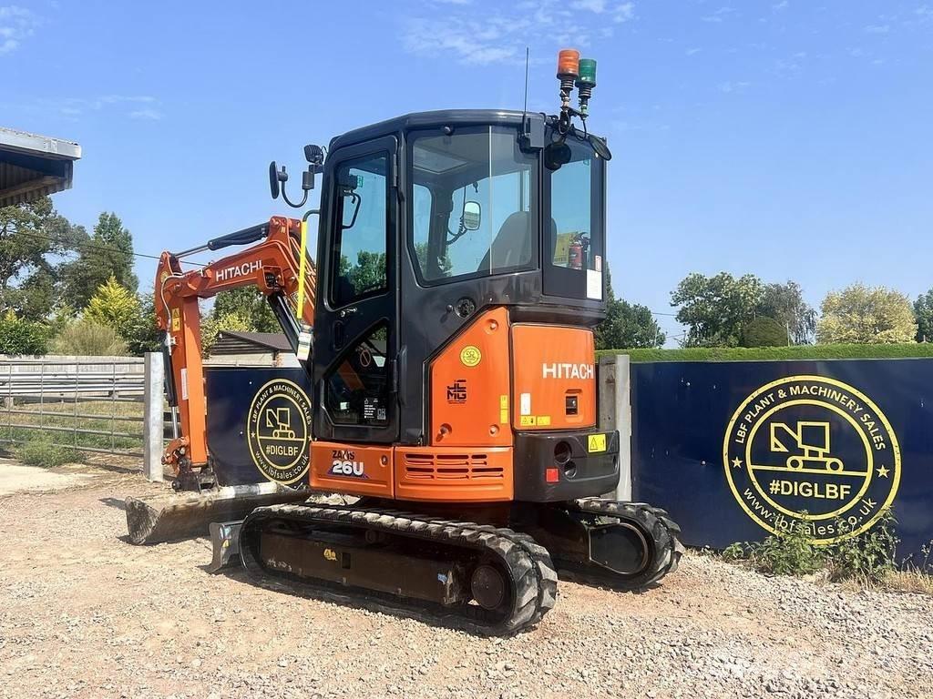 Hitachi ZX26U Специални екскаватори