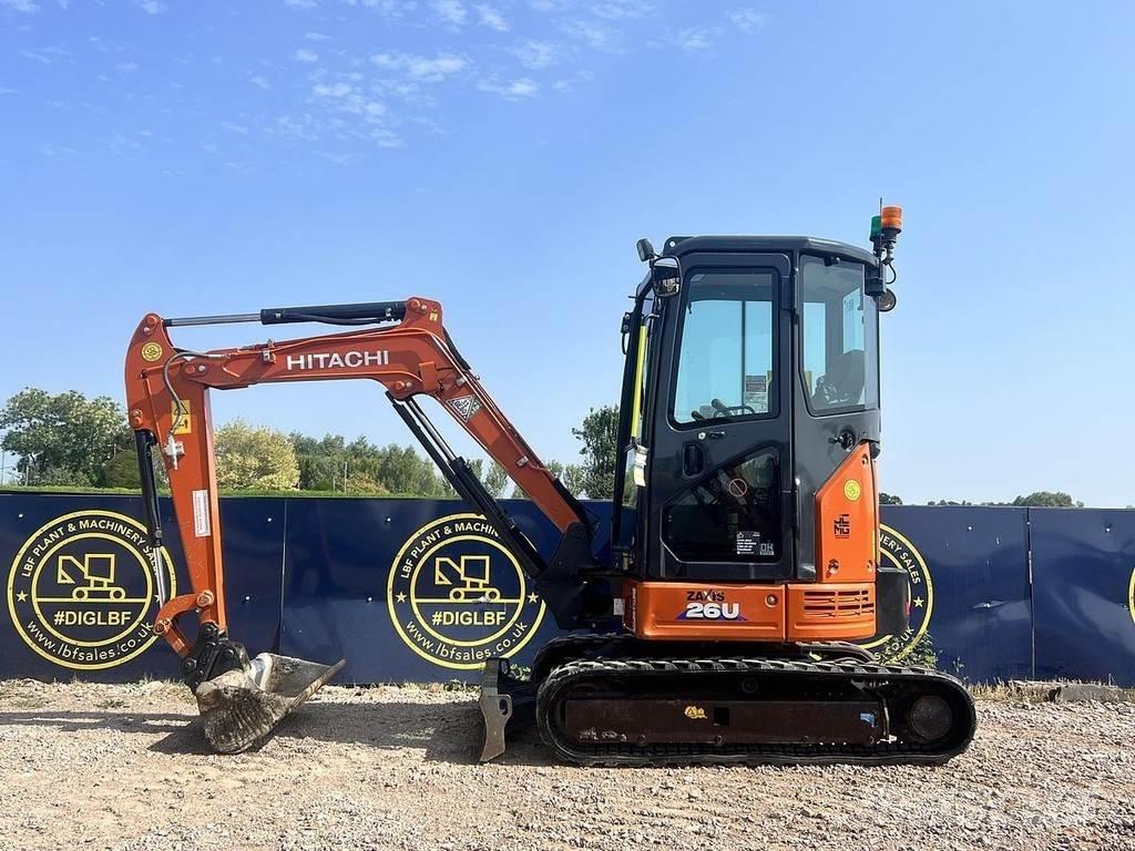 Hitachi ZX26U Специални екскаватори