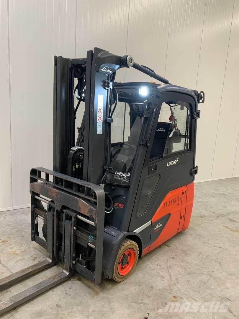 Linde E16 Електрически вилични кари-повдигачи