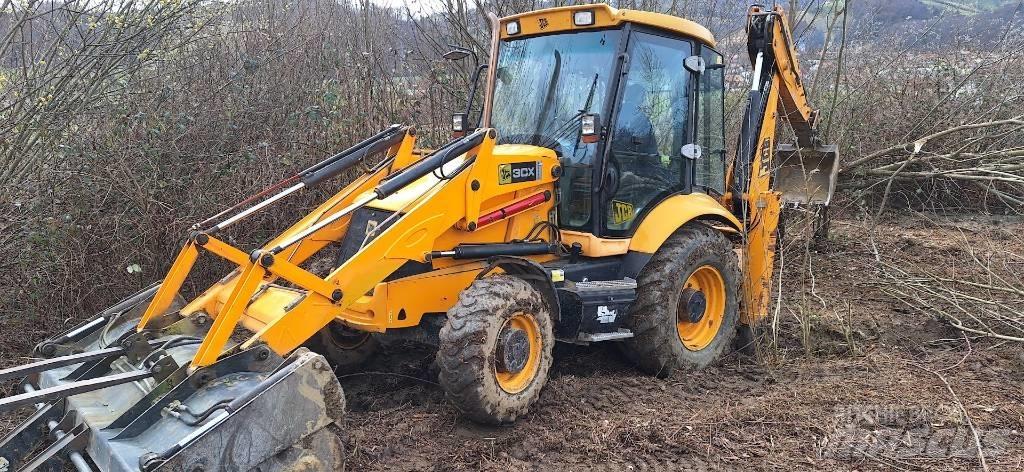 JCB 3 CX Товарач със заден ексватор