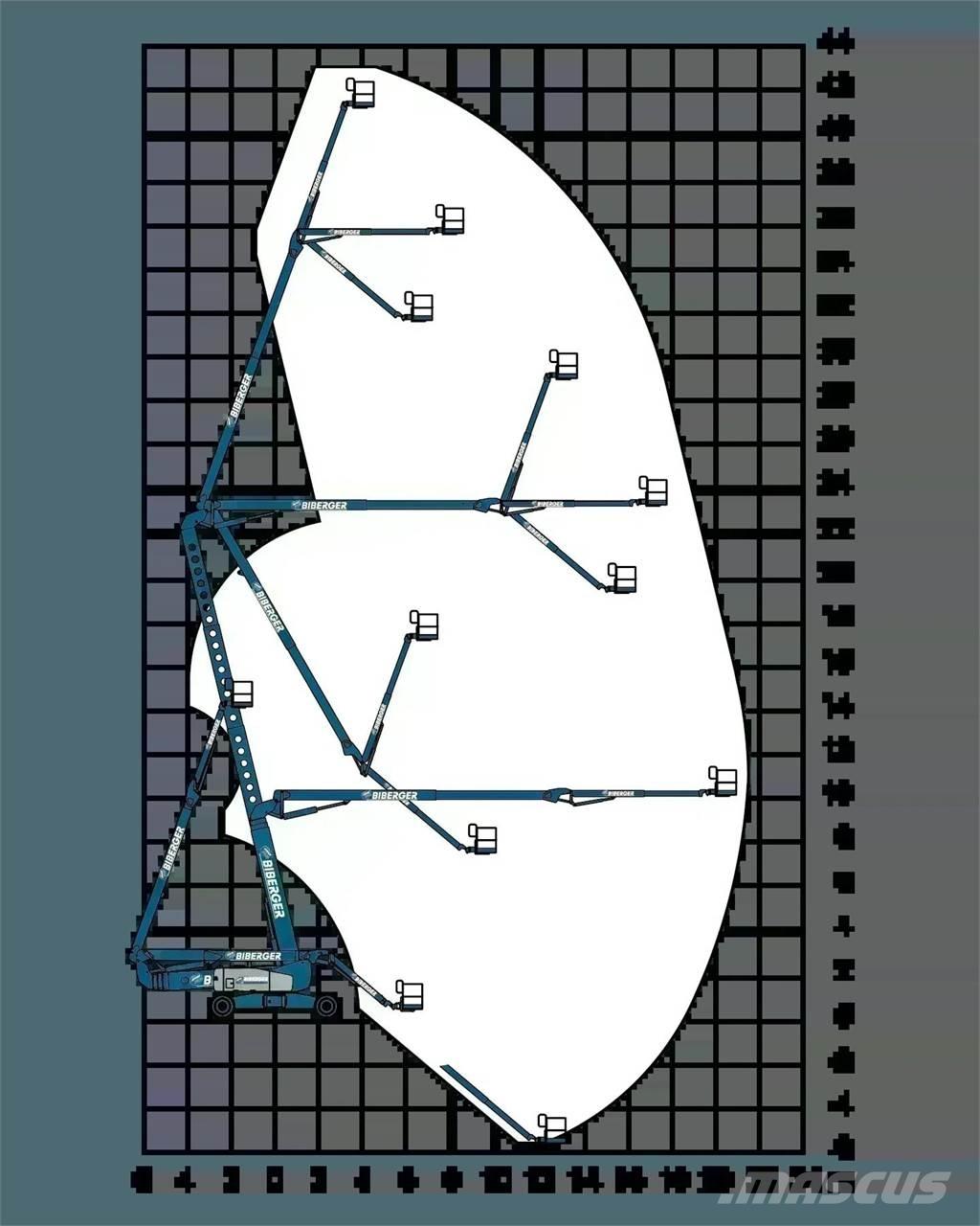 Genie ZX 135 Съчленени стрелови подемници