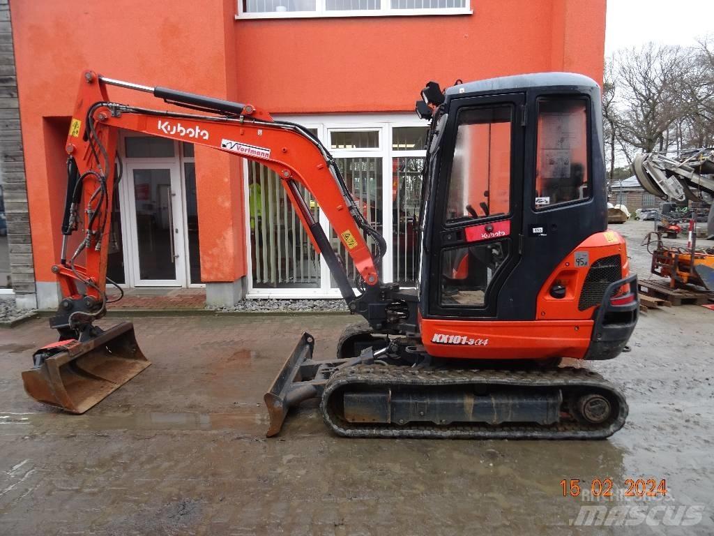 Kubota 101-3 Мини екскаватори < 7 т