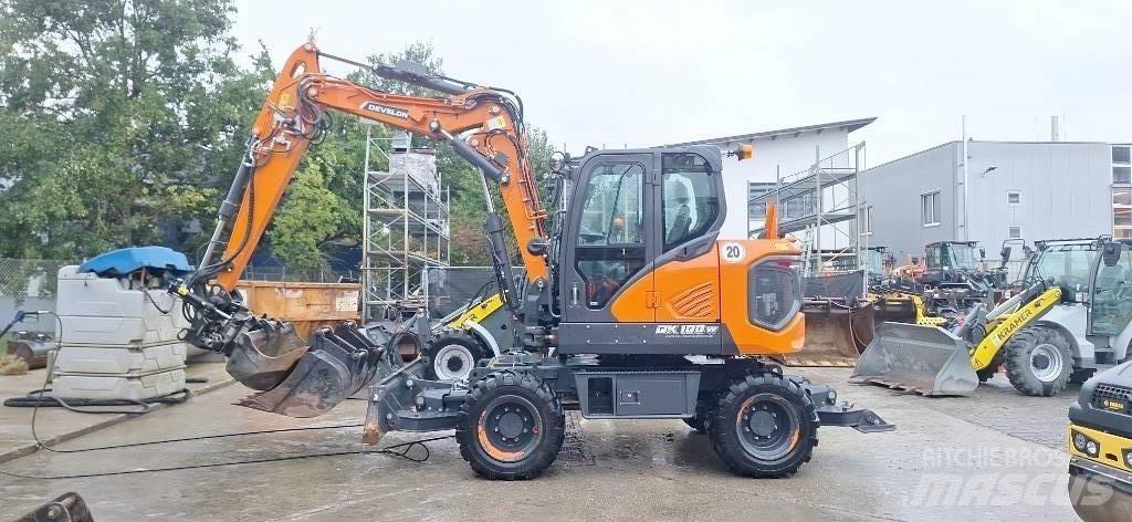 Doosan DX 100 W-7 Колесни екскаватори