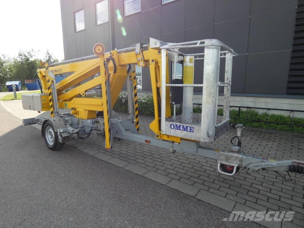 Omme Mini 15 EXBJ Моторизирани платформи с ремарке