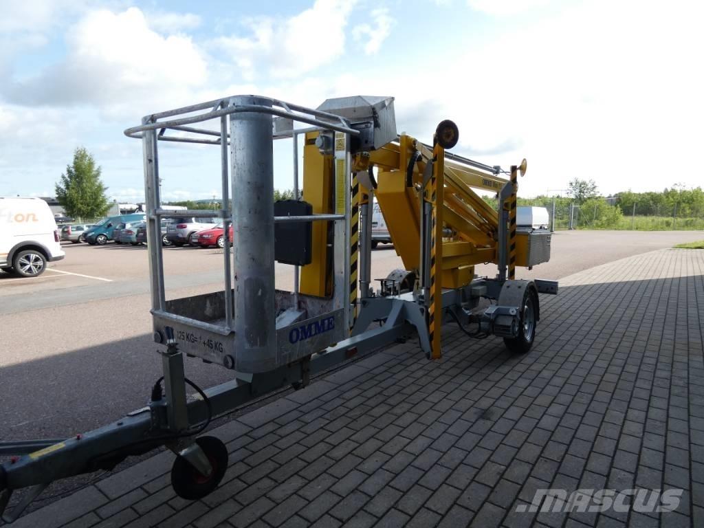 Omme Mini 15 EXBJ Моторизирани платформи с ремарке