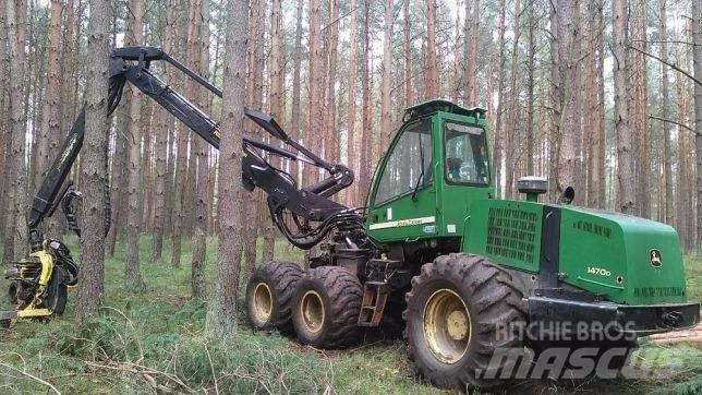 John Deere 1470D Харвестери