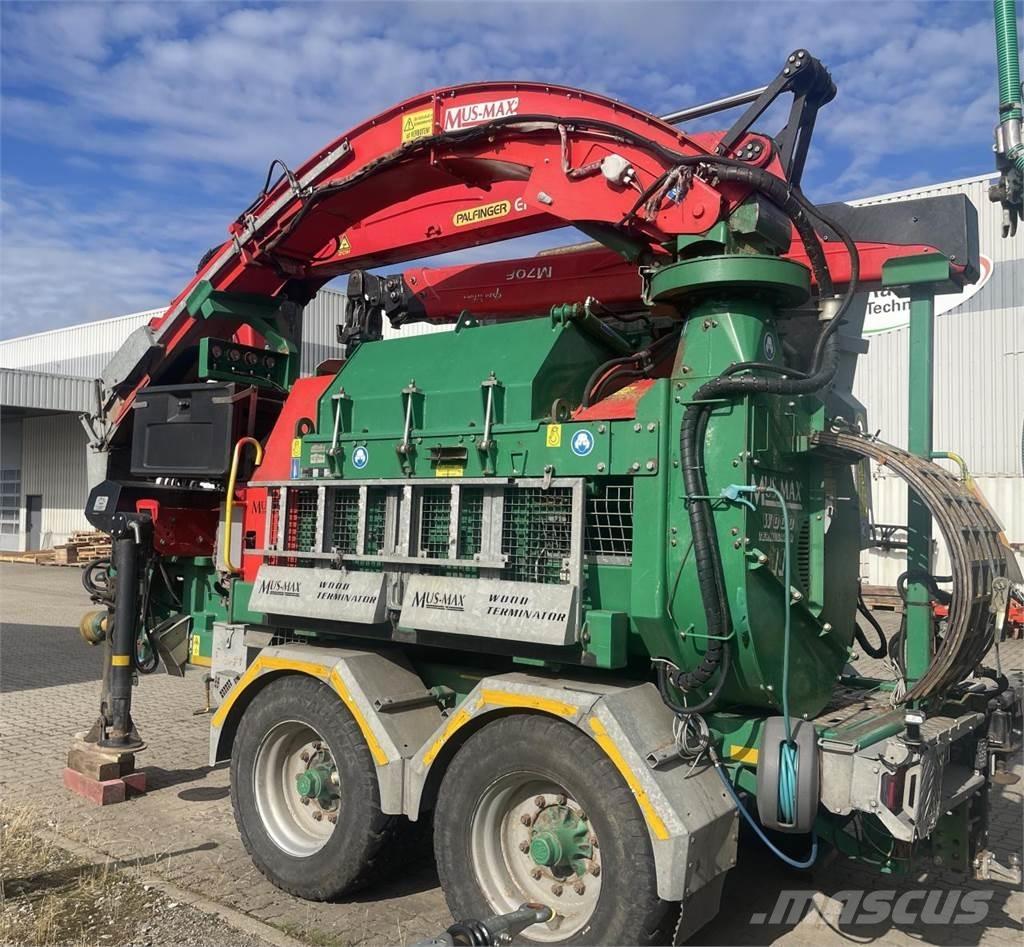 Mus-Max WT 11 Z Дробилки за клони