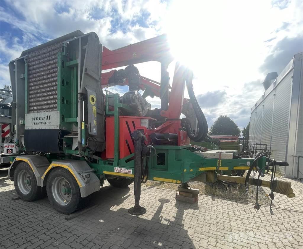Mus-Max WT 11 Z Дробилки за клони