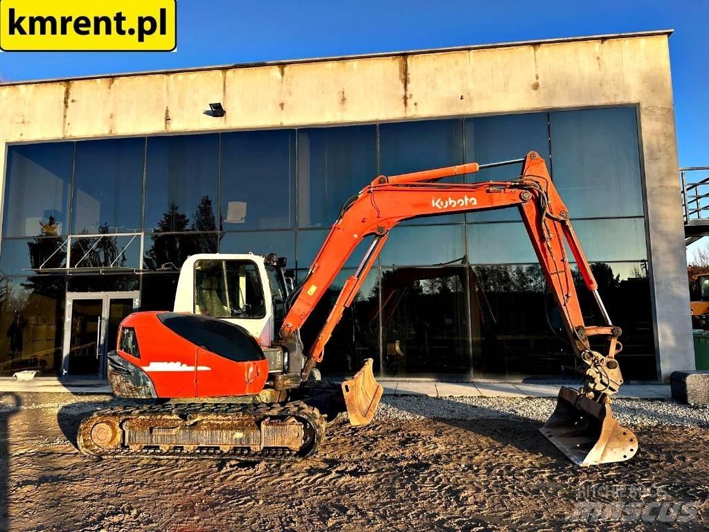Kubota KX 080-3 Средни екскаватори 7т - 12т