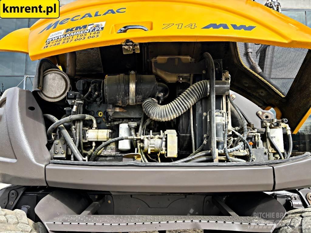 Mecalac 714 MW Колесни екскаватори