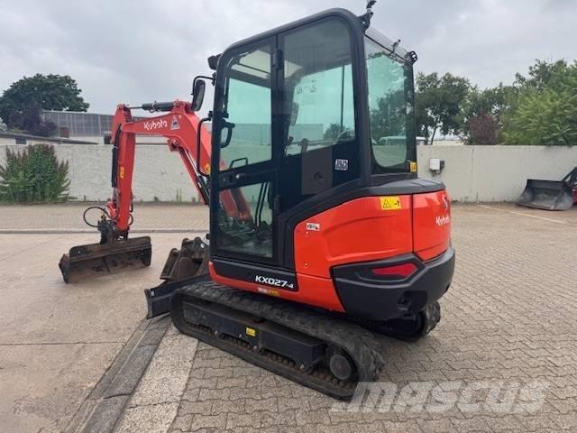 Kubota KX 027-4 Мини екскаватори < 7 т