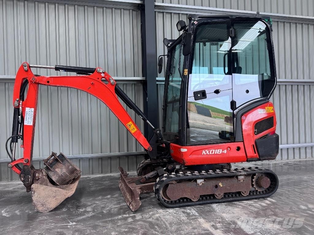 Kubota KX 018-4 Мини екскаватори < 7 т
