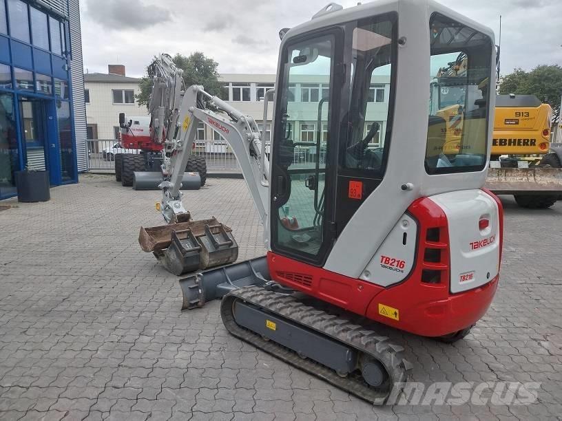 Takeuchi TB 216 A Мини екскаватори < 7 т