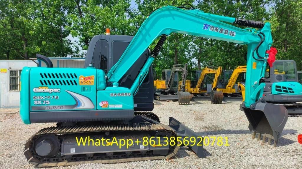 Kobelco SK 75 Верижен екскаватор