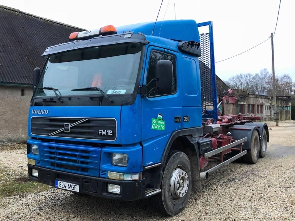 Volvo FM12 Камиони с кран с кука