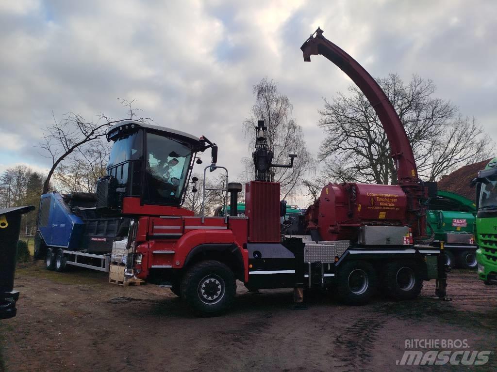 JENZ HEM 593 R-Cobra Дробилки за клони