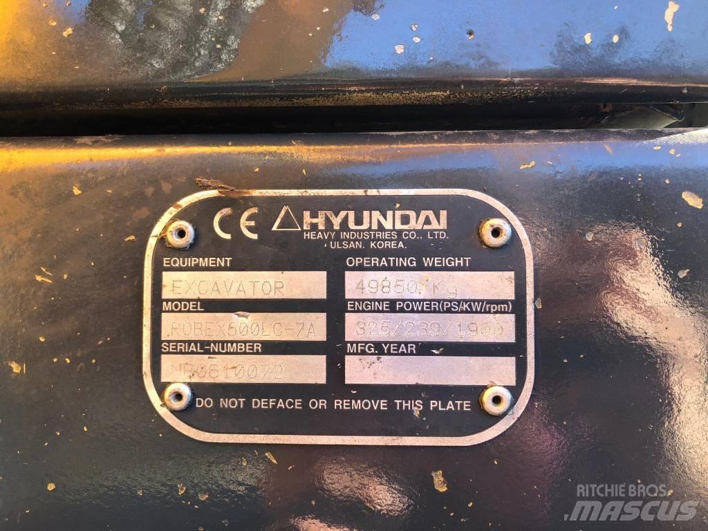 Hyundai R500LC-7A Верижен екскаватор