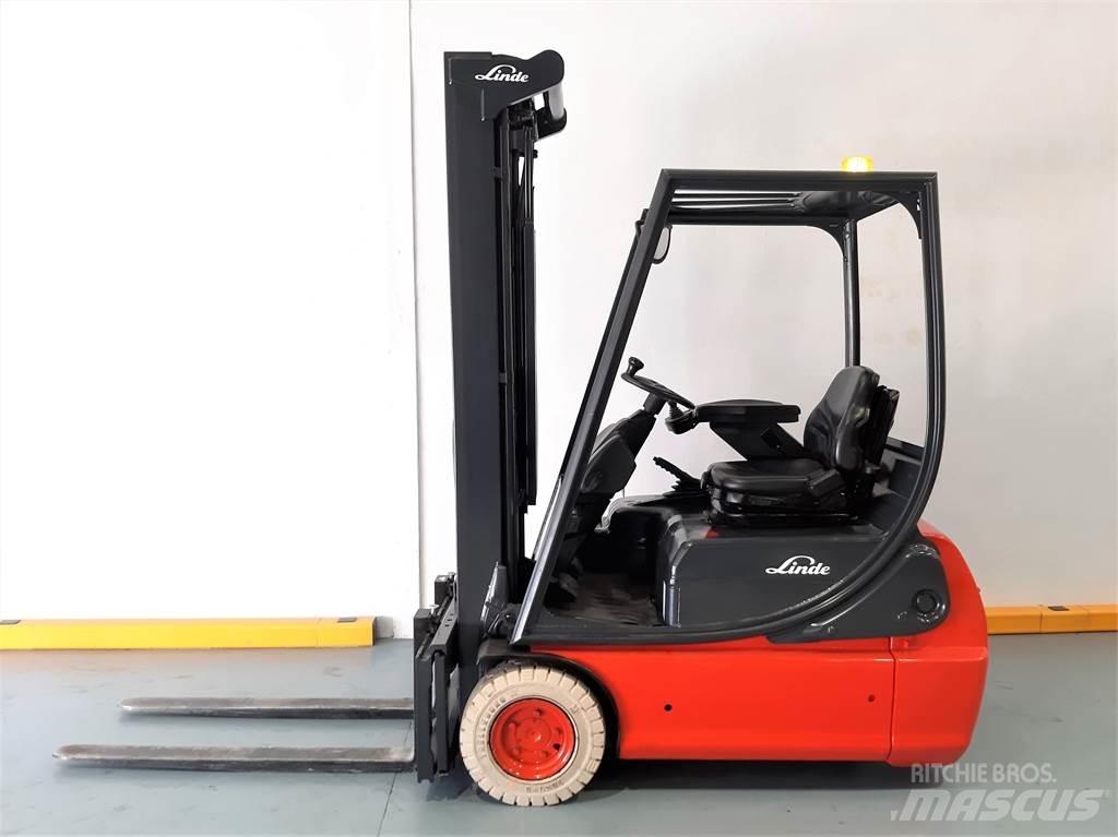 Linde E16C 02 Електрически вилични кари-повдигачи