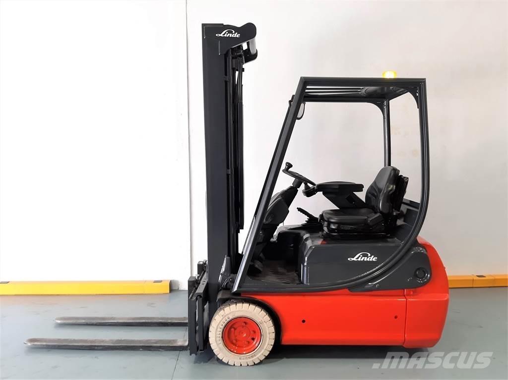 Linde E16C 02 Електрически вилични кари-повдигачи